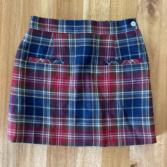 Oscar de la Renta Other - NWT Oscar de la Renta Plaid Tartan Wool Skirt, size 6